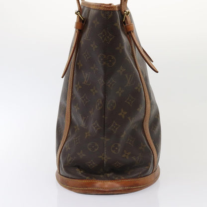LOUIS VUITTON Monogram Bucket GM Shoulder Bag M42236 LV Auth bs17080