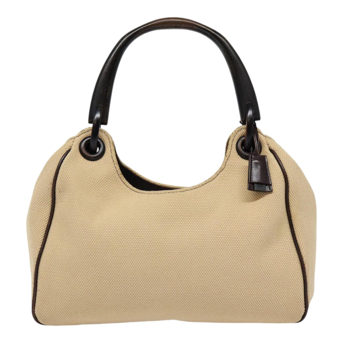 GUCCI Hand Bag Canvas Outlet Beige 106495 Auth bs17290