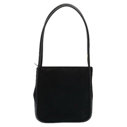 GUCCI Shoulder Bag Suede Black Gold 000 2855 0550 0 Auth bs17714