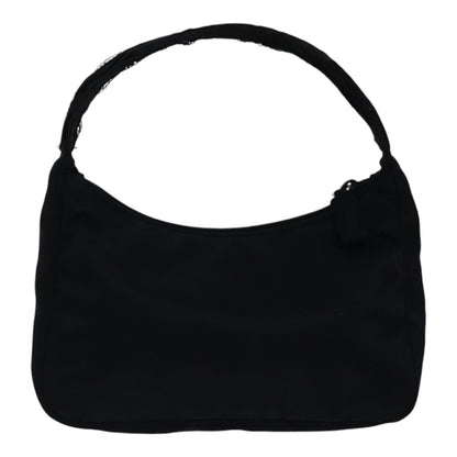 PRADA Hand Bag Nylon Black Auth bs17793