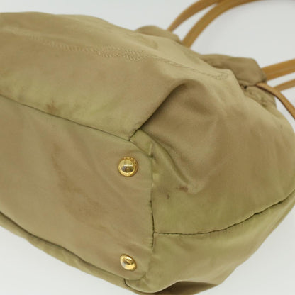 Prada Shoulder Bag Nylon Khaki  bs3848