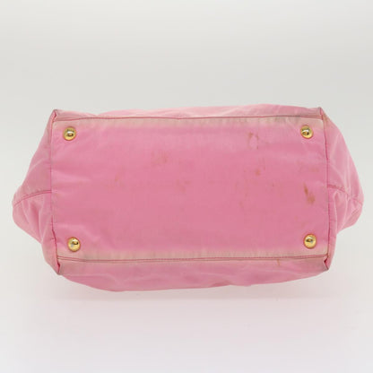 Prada Hand Bag Nylon Pink  bs3964