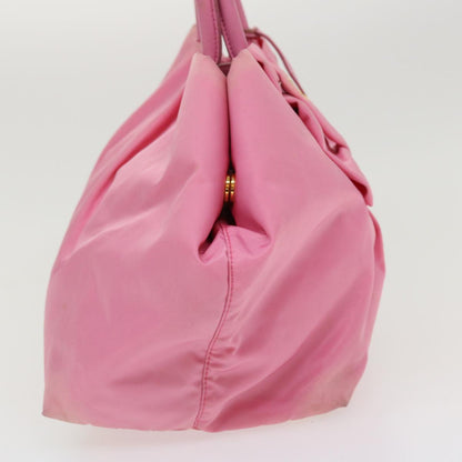 Prada Hand Bag Nylon Pink  bs3964