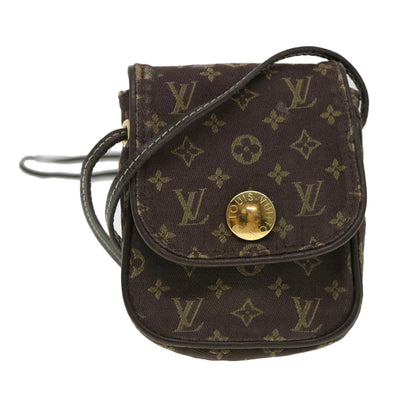 LOUIS VUITTON Monogram Mini Pochette Cancun Pouch Brown M95313 LV Auth bs4436