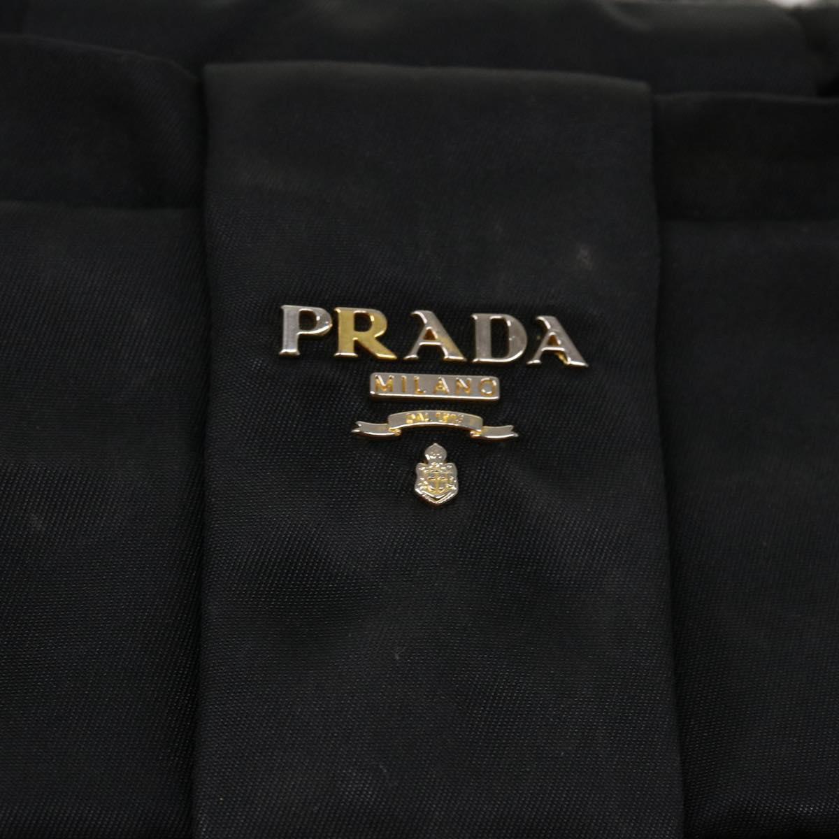 Prada Hand Bag Nylon Black  bs4509