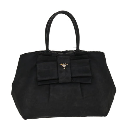 Prada Hand Bag Nylon Black  bs4509