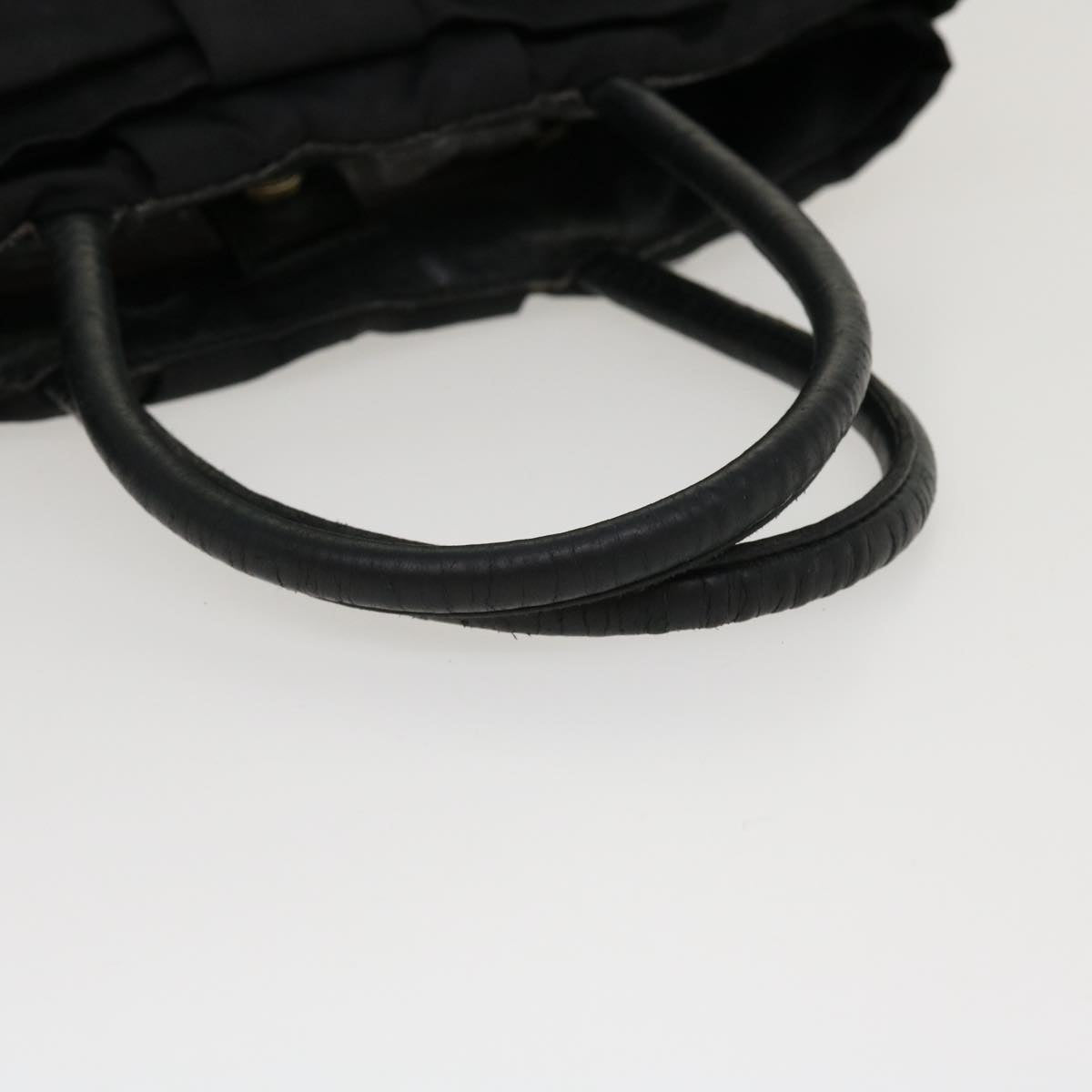 Prada Hand Bag Nylon Black  bs4509