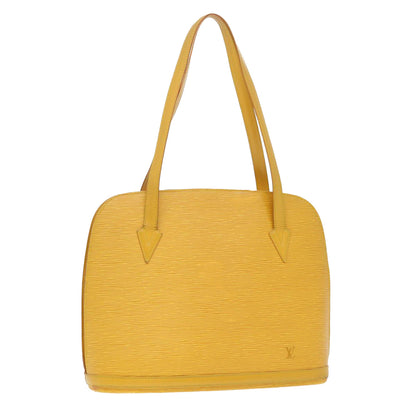 LOUIS VUITTON Epi Lussac Shoulder Bag Yellow M52289 LV bs4552