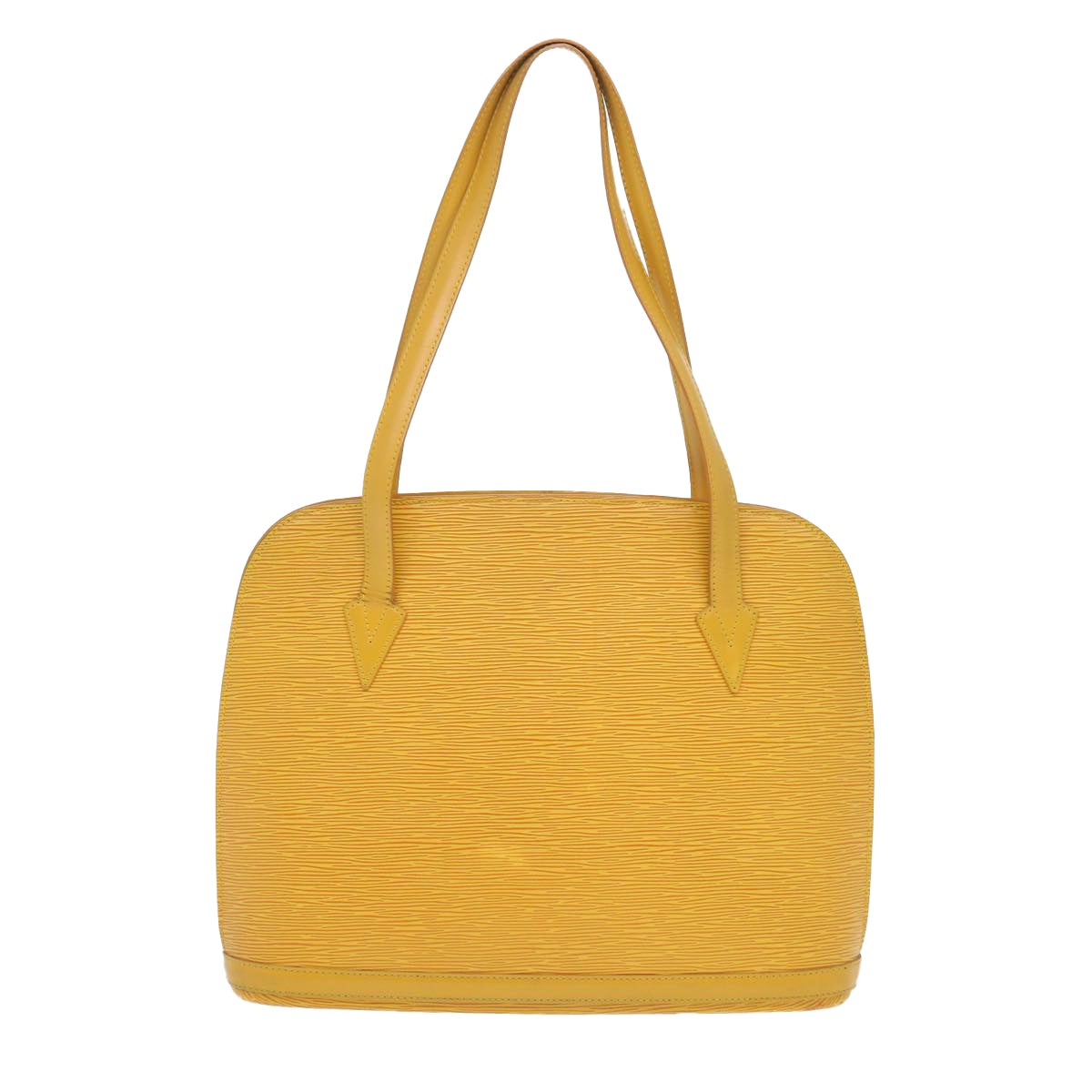 LOUIS VUITTON Epi Lussac Shoulder Bag Yellow M52289 LV bs4552