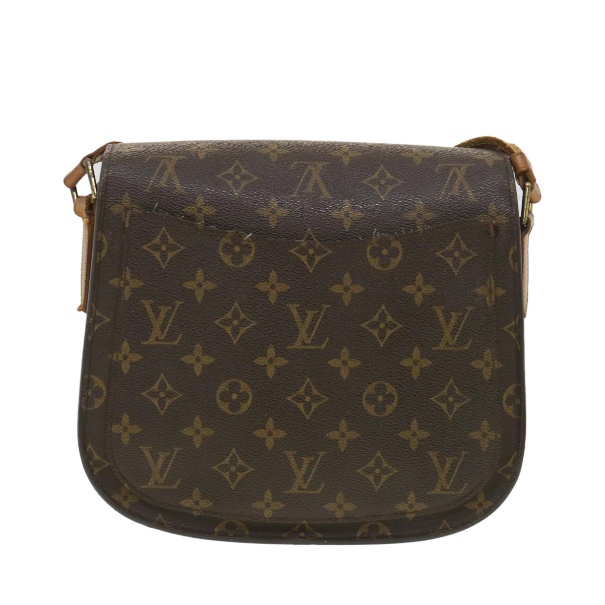 LOUIS VUITTON Monogram Saint Cloud GM Shoulder Bag M51242 LV bs4559