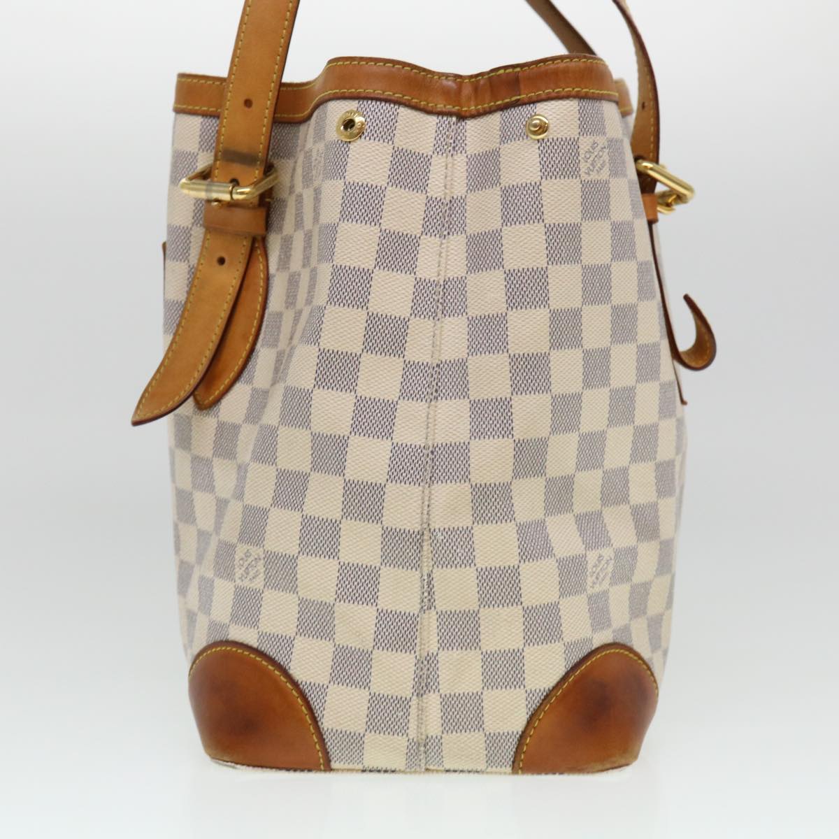 LOUIS VUITTON Damier Azur Hampstead MM Tote Bag N51206 LV bs4566