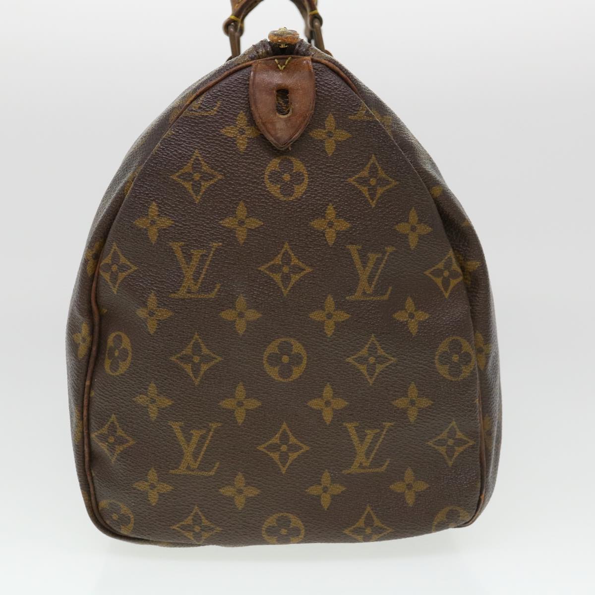 LOUIS VUITTON Monogram Speedy 35 Hand Bag M41524 LV bs4567