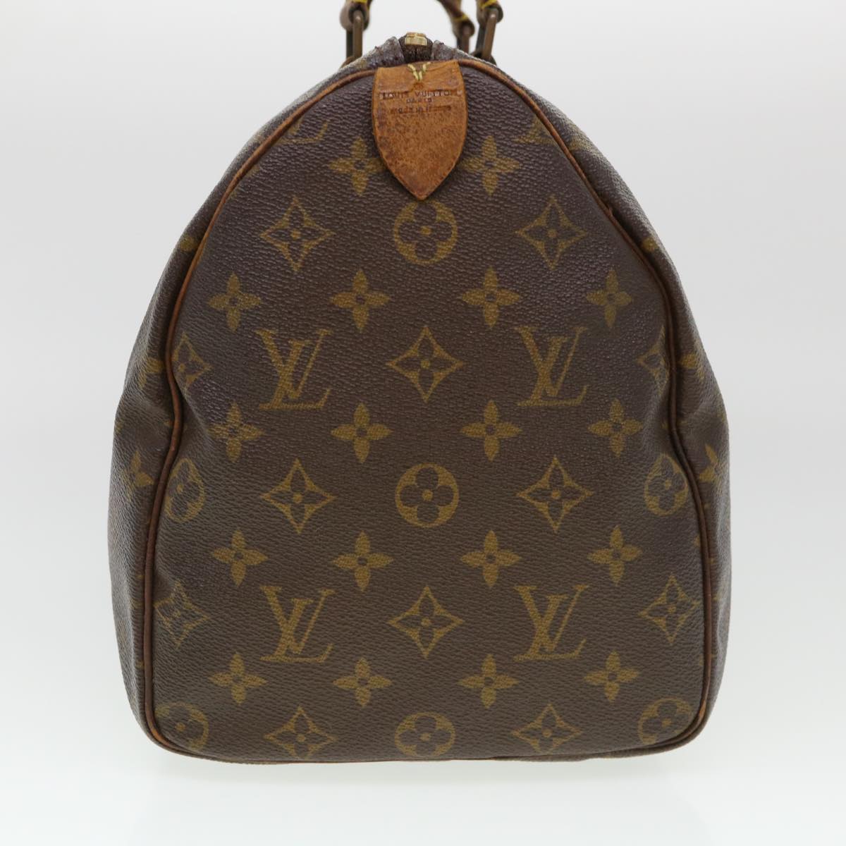 LOUIS VUITTON Monogram Speedy 35 Hand Bag M41524 LV bs4567