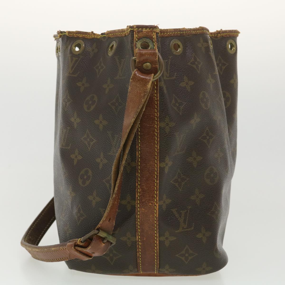 LOUIS VUITTON Monogram Petit Noe Shoulder Bag M42226 LV bs4574