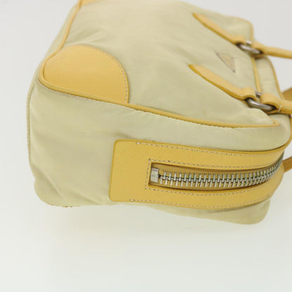 Prada Shoulder Bag Nylon Yellow  bs4580