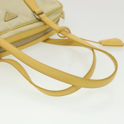 Prada Shoulder Bag Nylon Yellow  bs4580