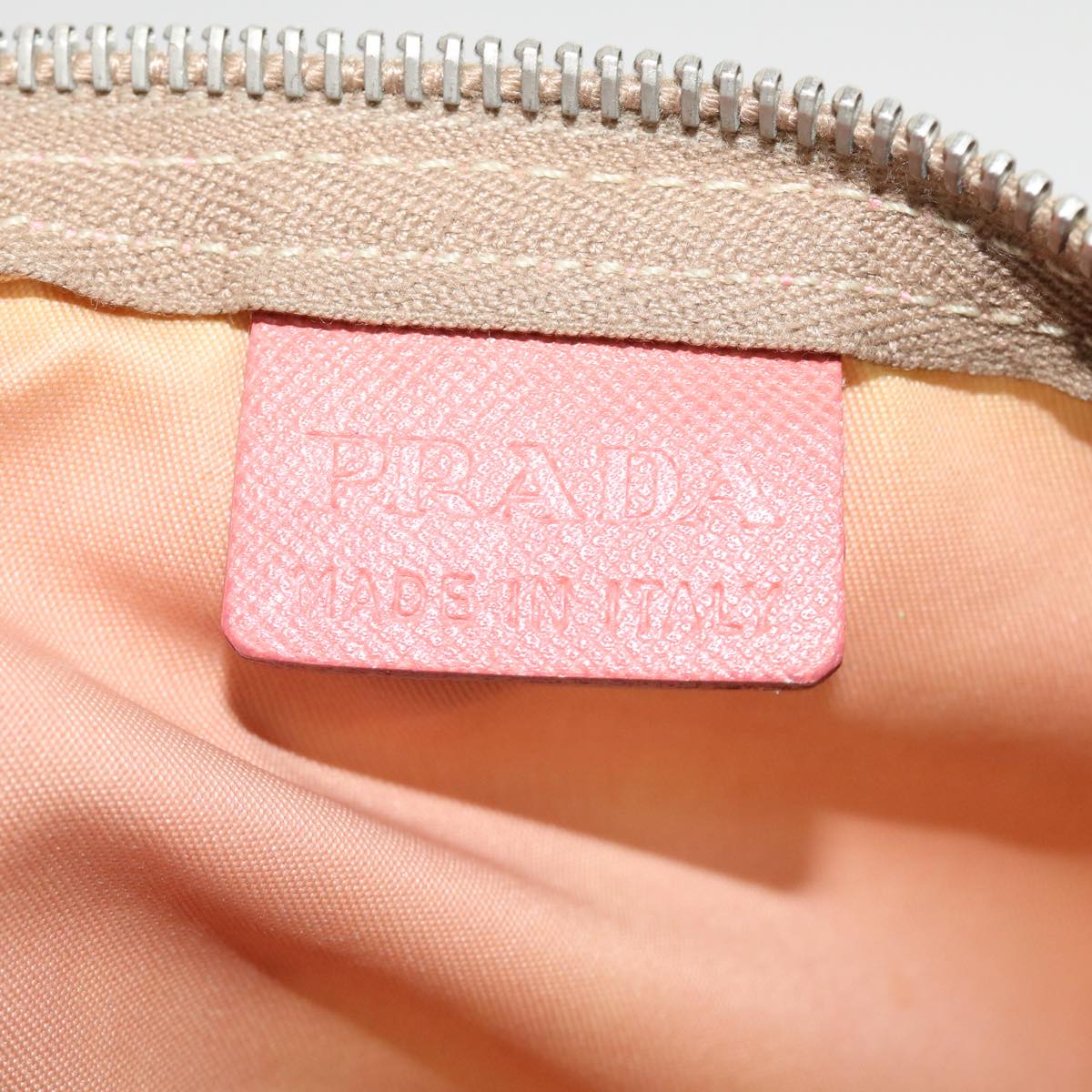 Prada Shoulder Bag Nylon Pink  bs4596