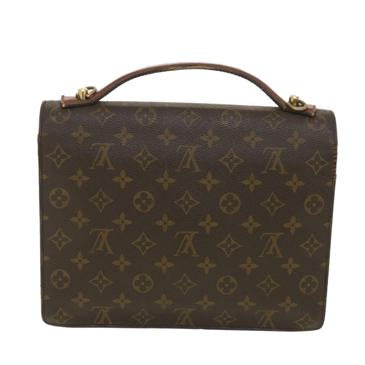 LOUIS VUITTON Monogram Monceau 28 Hand Bag 2way M51185 LV bs4604