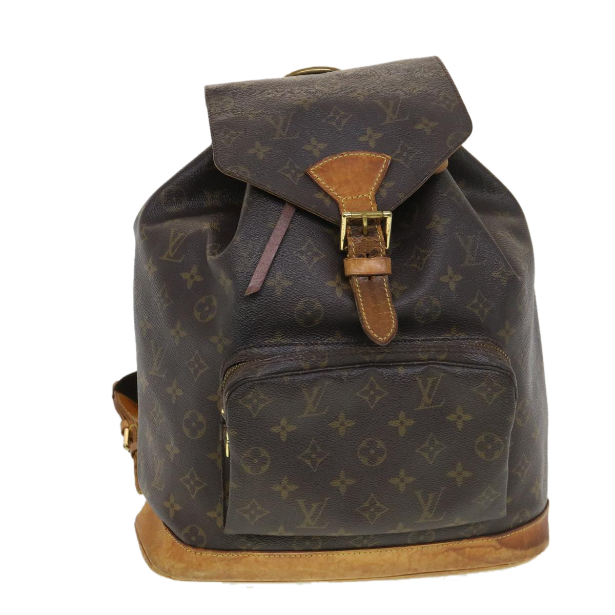 LOUIS VUITTON Monogram Montsouris GM Backpack M51135 LV bs4701