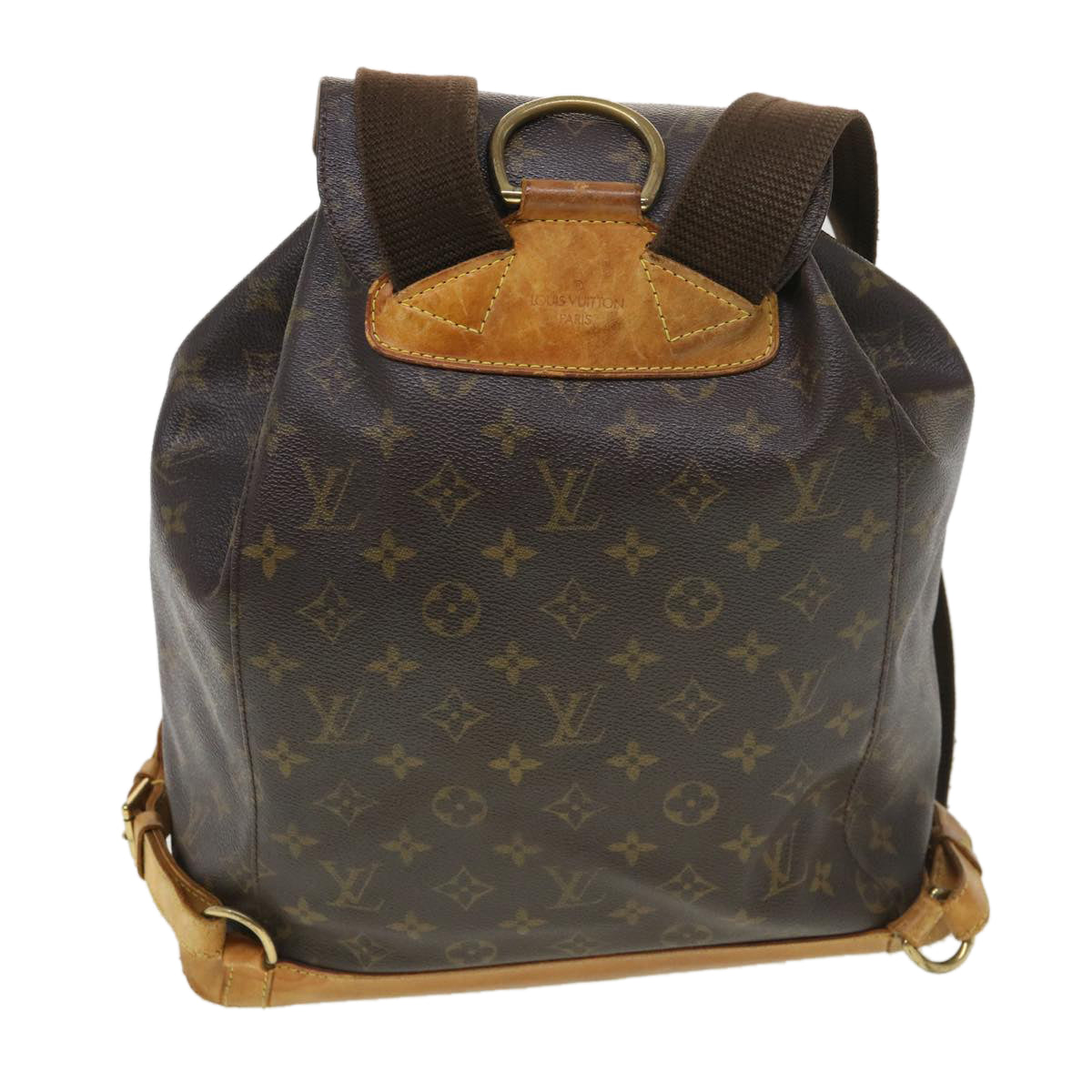 LOUIS VUITTON Monogram Montsouris GM Backpack M51135 LV bs4701