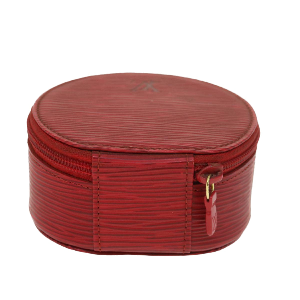 LOUIS VUITTON Epi Ecrin Bijoux 10 Jewelry Box Red M48217 LV bs4719