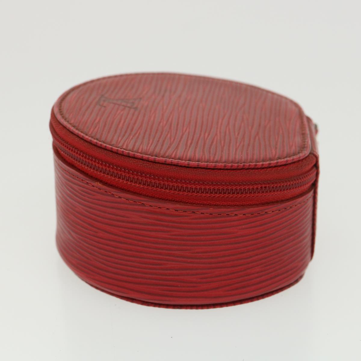 LOUIS VUITTON Epi Ecrin Bijoux 10 Jewelry Box Red M48217 LV bs4719