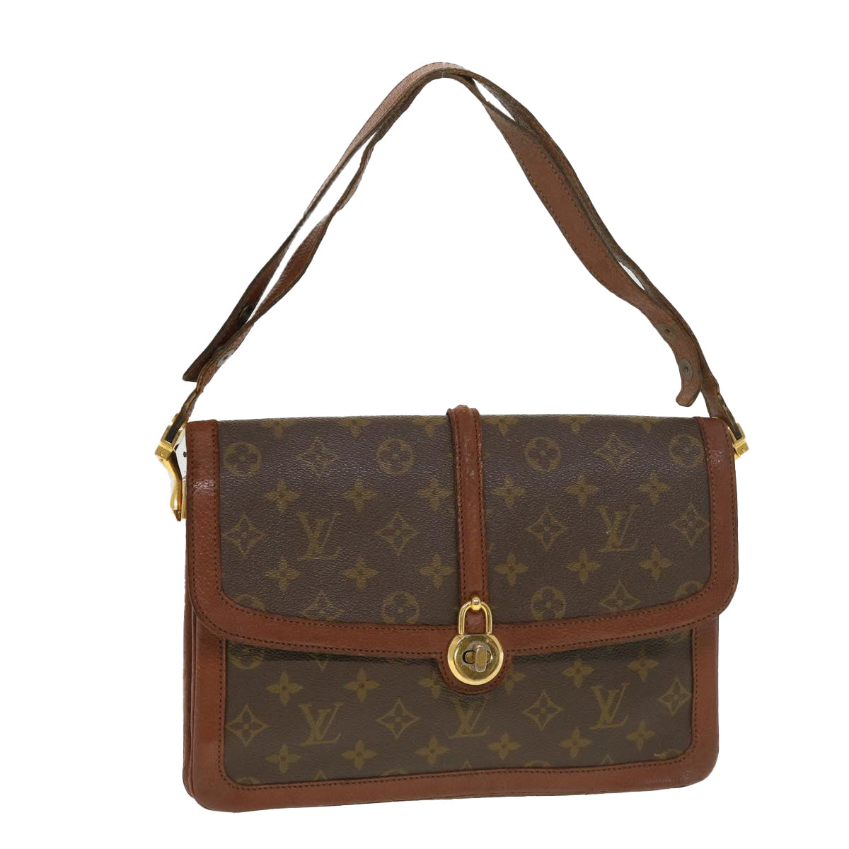 LOUIS VUITTON Monogram Sac Vendome Shoulder Bag M51414 LV bs4736
