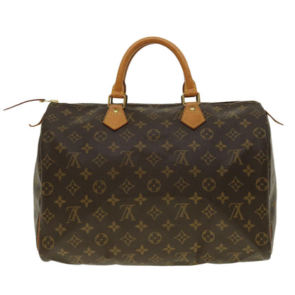 LOUIS VUITTON Monogram Speedy 35 Hand Bag M41524 LV bs4849