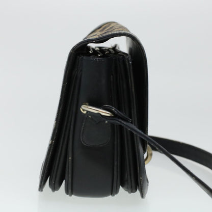 Celine C Macadam Canvas Shoulder Bag Navy  bs5114