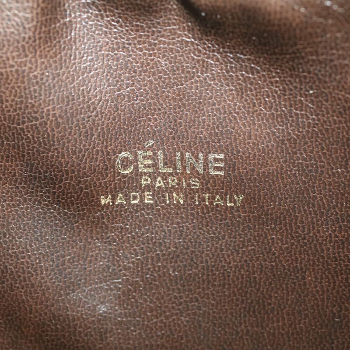 Celine C Macadam Canvas Clutch Bag Beige  bs5459