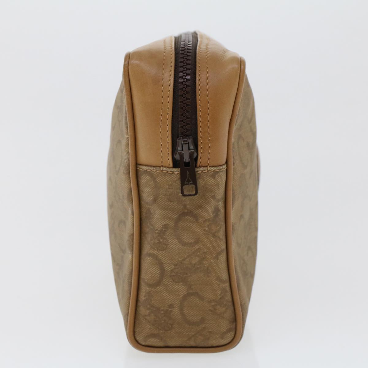 Celine C Macadam Canvas Clutch Bag Beige  bs5459