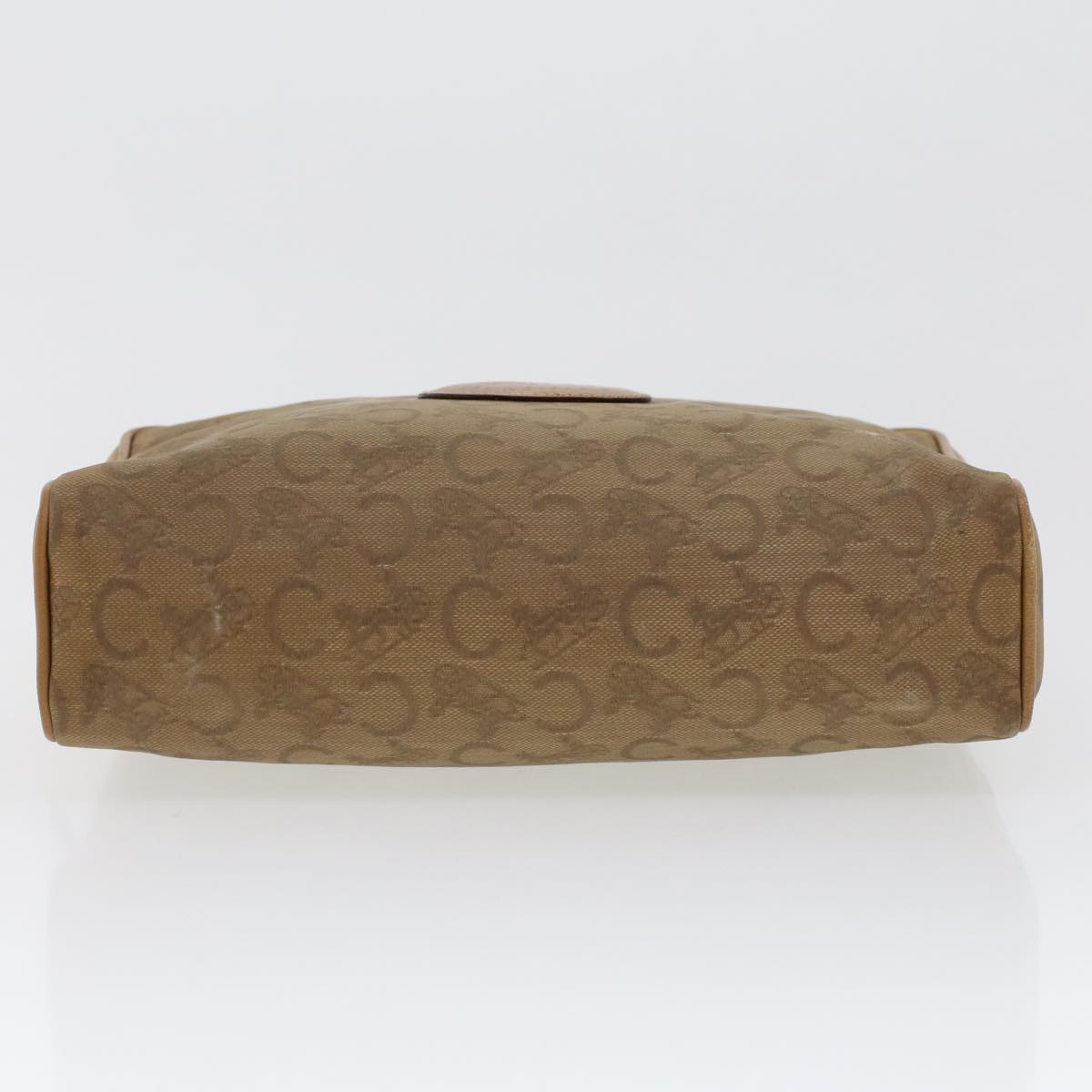 Celine C Macadam Canvas Clutch Bag Beige  bs5459