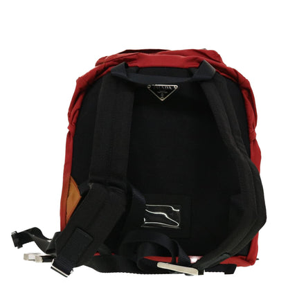 Prada Backpack Nylon Red  bs5480