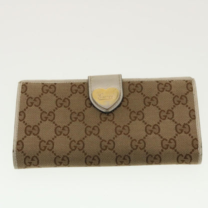 GUCCI GG Canvas Web Sherry Line Pouch Wallet 3Set Beige Red Green  bs5568