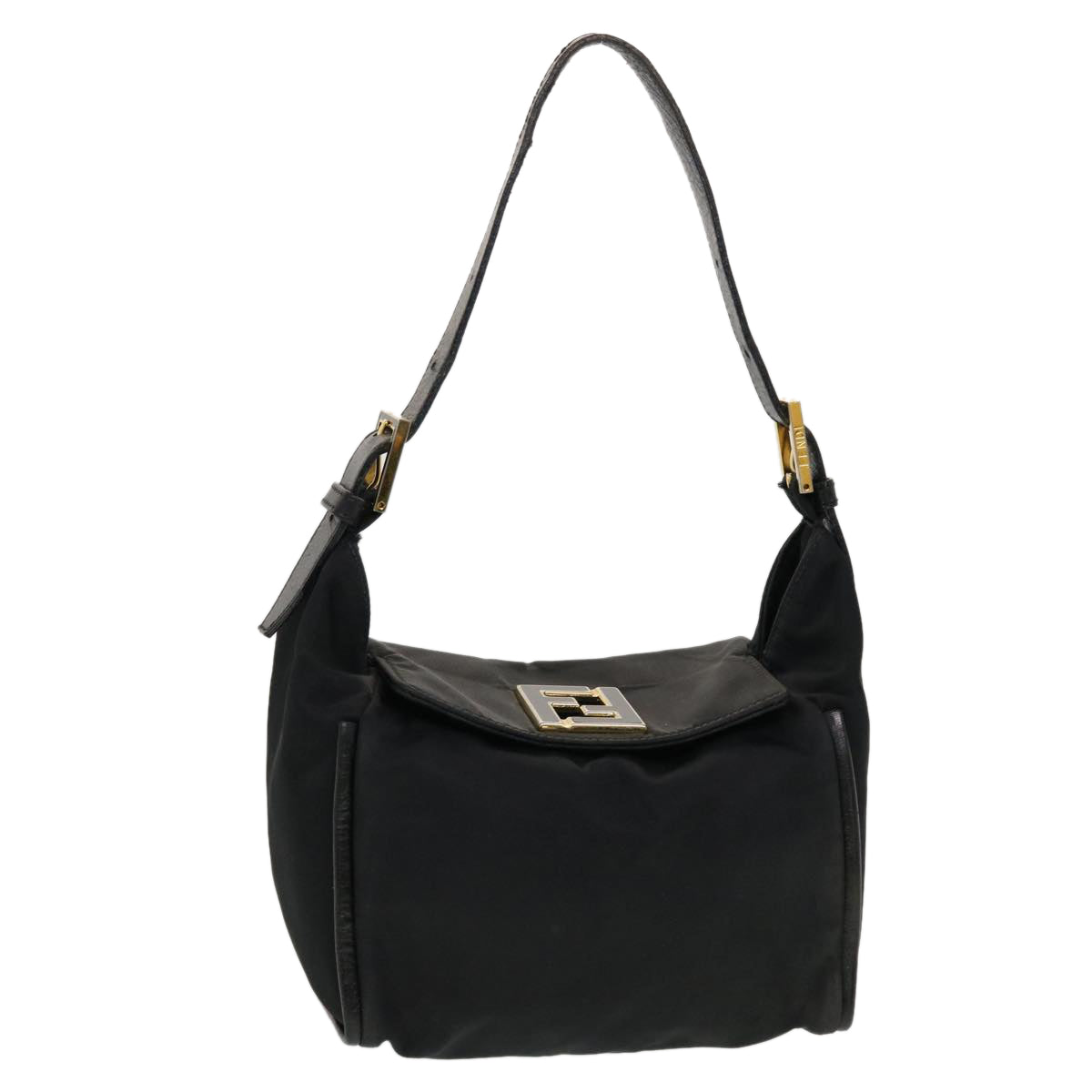 Prada Shoulder Bag Nylon Black  bs5590