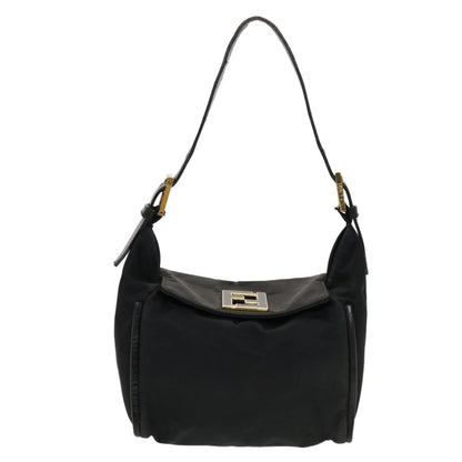 Prada Shoulder Bag Nylon Black  bs5590