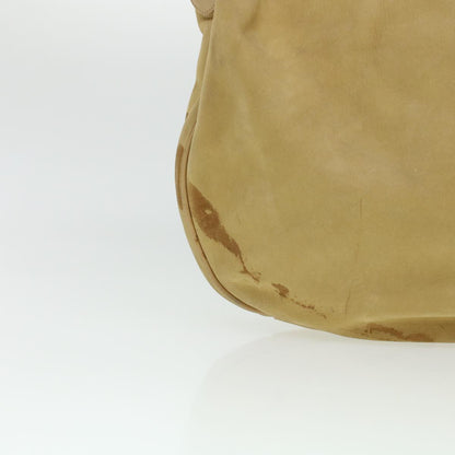 GUCCI Shoulder Bag Leather Beige  bs5660