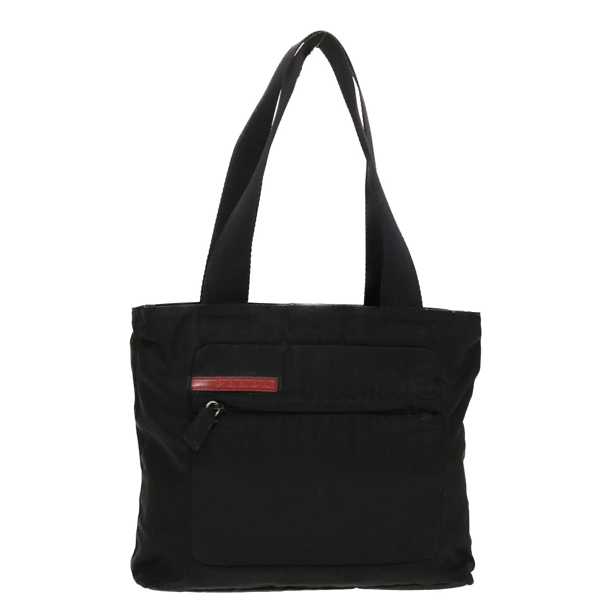 Prada Hand Bag Nylon Black  bs5697