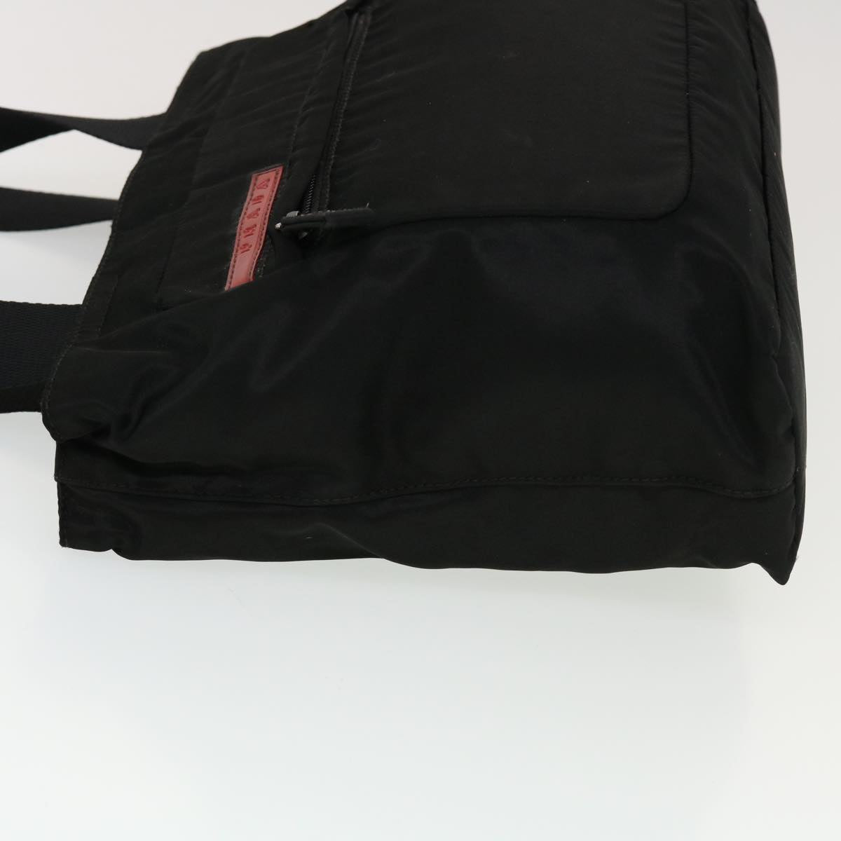 Prada Hand Bag Nylon Black  bs5697