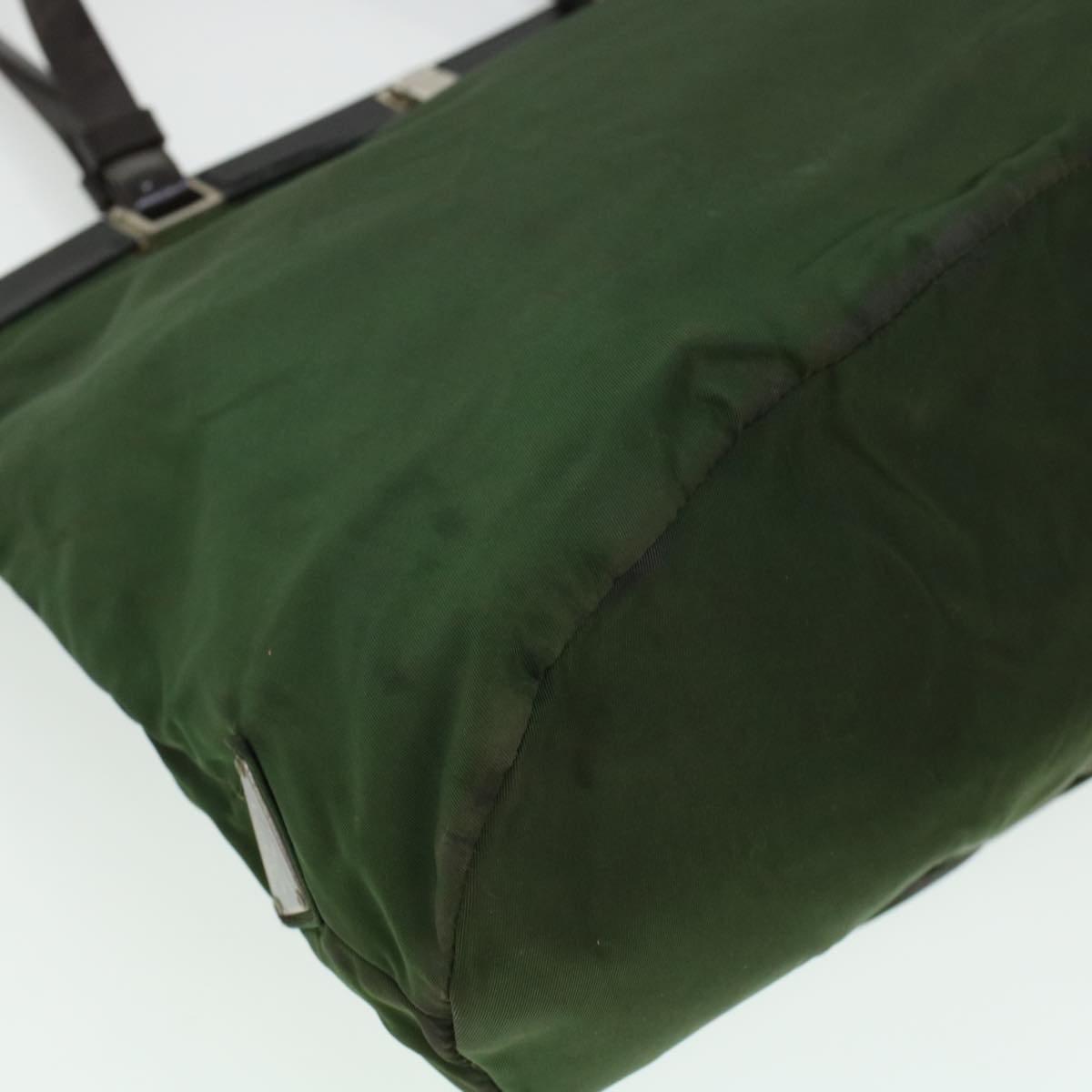 Prada Tote Bag Nylon Green  bs5745