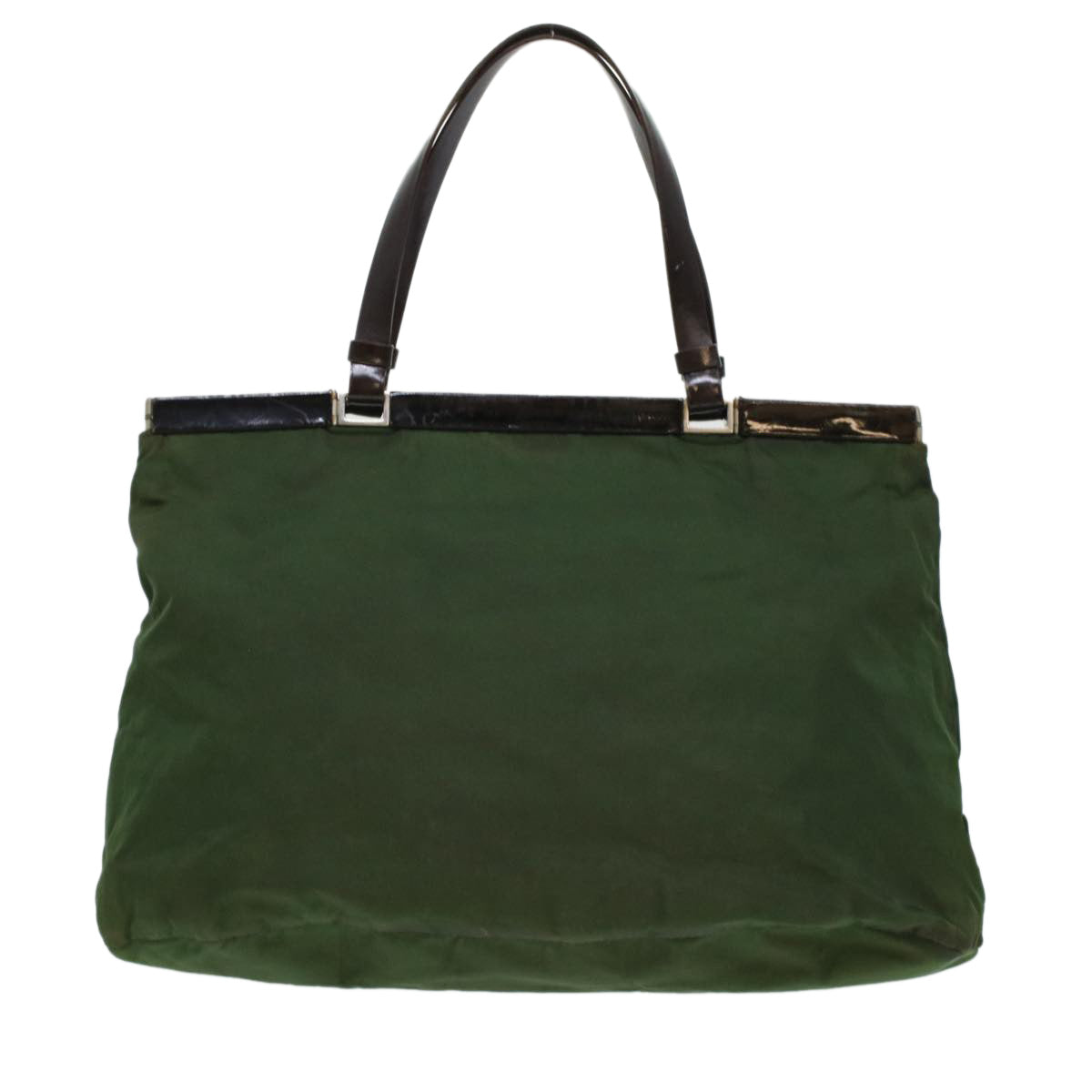 Prada Tote Bag Nylon Green  bs5745