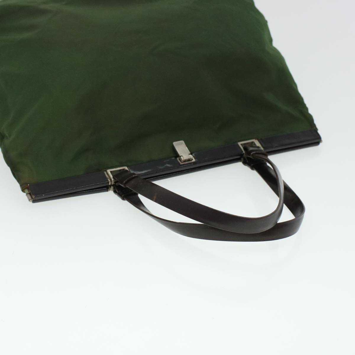 Prada Tote Bag Nylon Green  bs5745