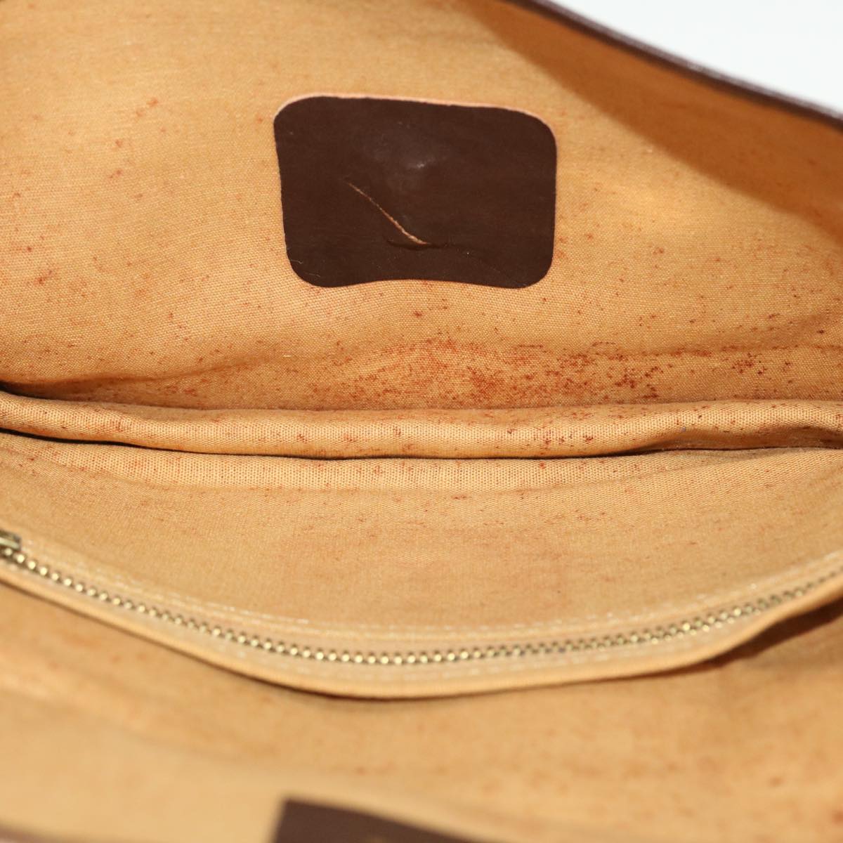 Celine C Macadam Canvas Clutch Shoulder Bag 2Set Beige Navy  bs5756