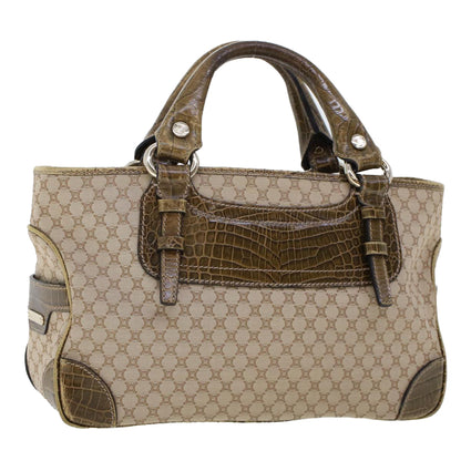 Celine Macadam Canvas Boogie Bag Hand Bag Beige WC-ST-0068  bs5785