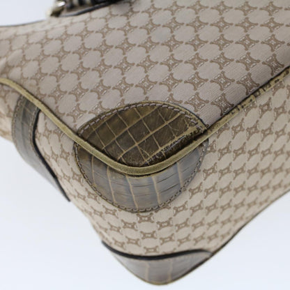 Celine Macadam Canvas Boogie Bag Hand Bag Beige WC-ST-0068  bs5785