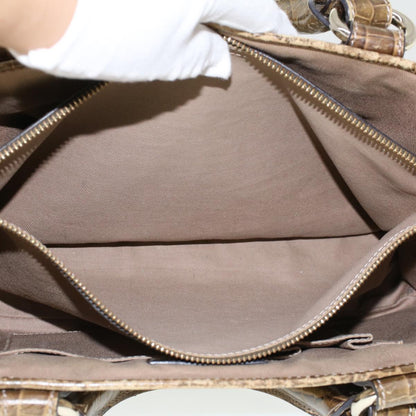 Celine Macadam Canvas Boogie Bag Hand Bag Beige WC-ST-0068  bs5785
