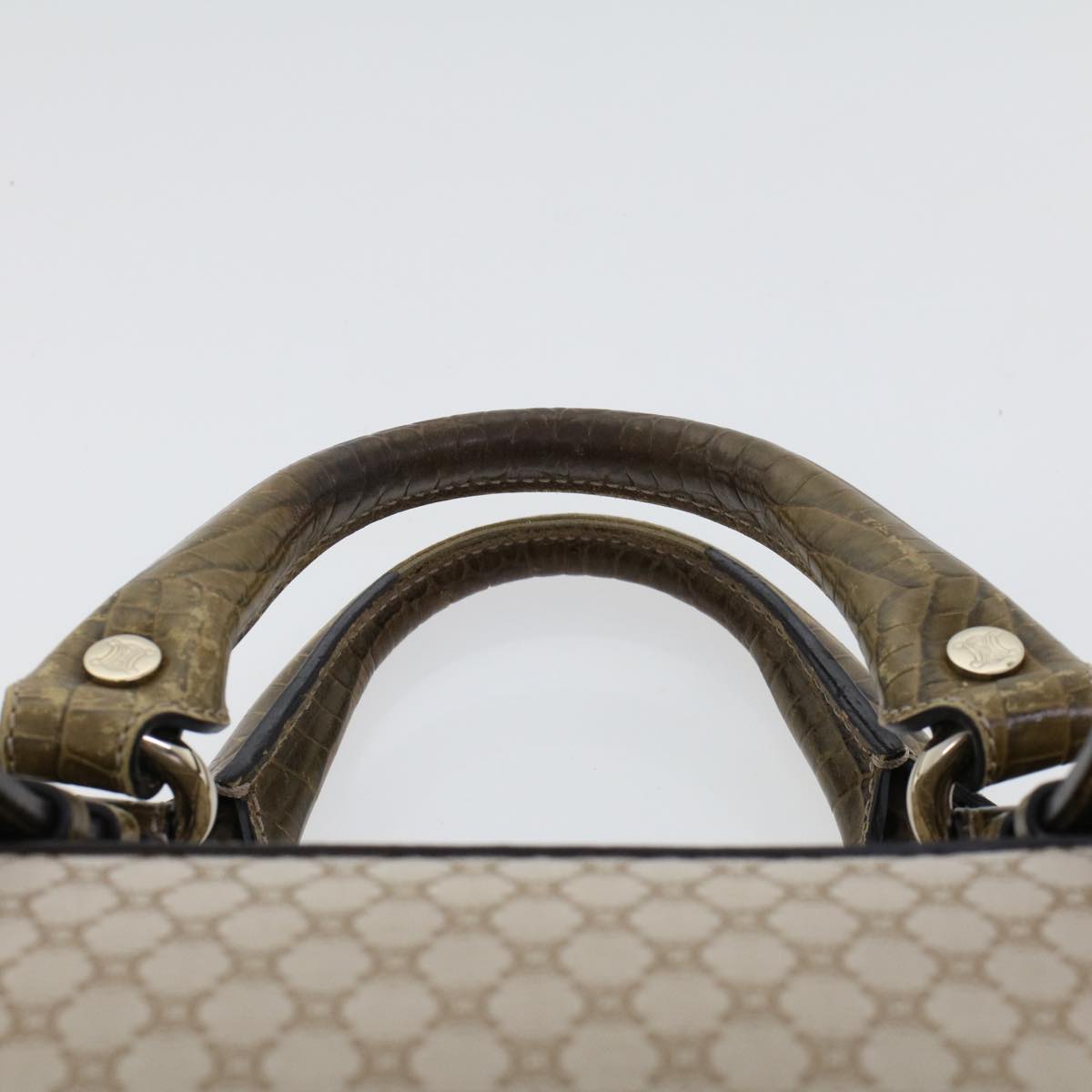 Celine Macadam Canvas Boogie Bag Hand Bag Beige WC-ST-0068  bs5785
