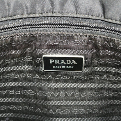 Prada Shoulder Bag Nylon Black  bs5865