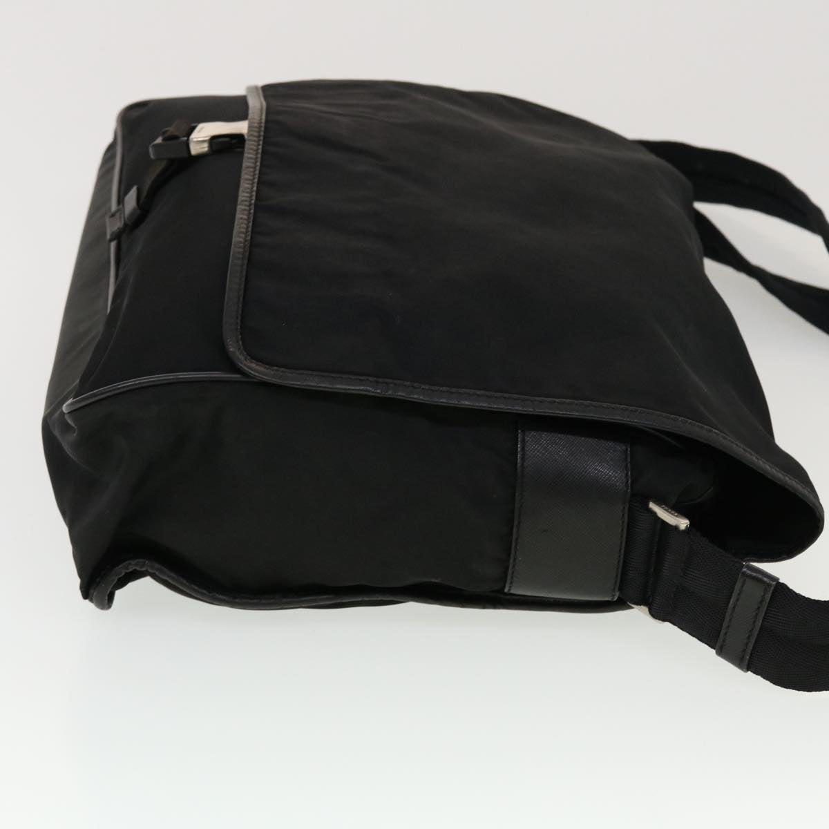 Prada Shoulder Bag Nylon Black  bs5865