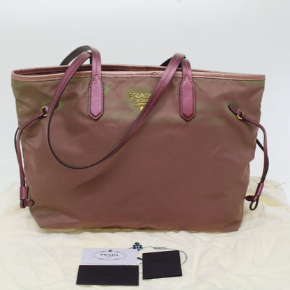 Prada Tote Bag Nylon Pink  bs6071